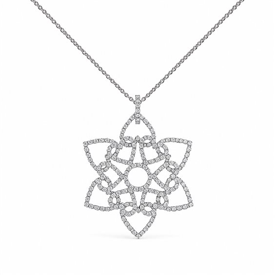 Collana Recarlo Donna in Oro Diamante 1.82 Ct ZP 487/B - ZP 487/B